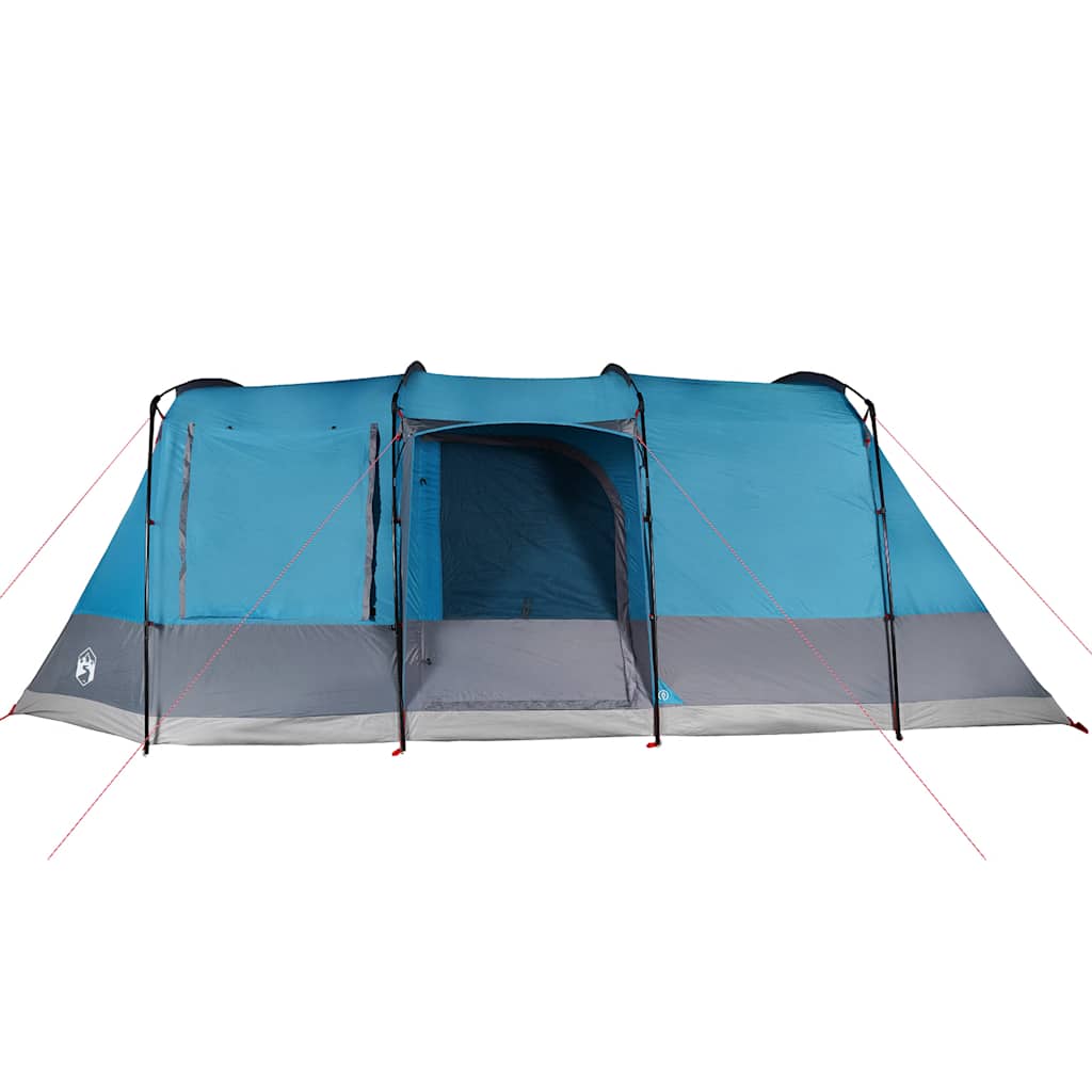 vidaXL Camping Tent Tunnel 4-Person Blue Waterproof - 43348