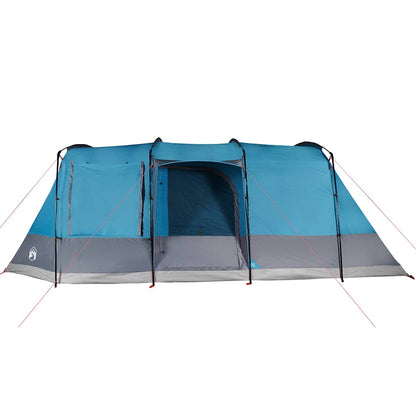 vidaXL Camping Tent Tunnel 4-Person Blue Waterproof - 43348