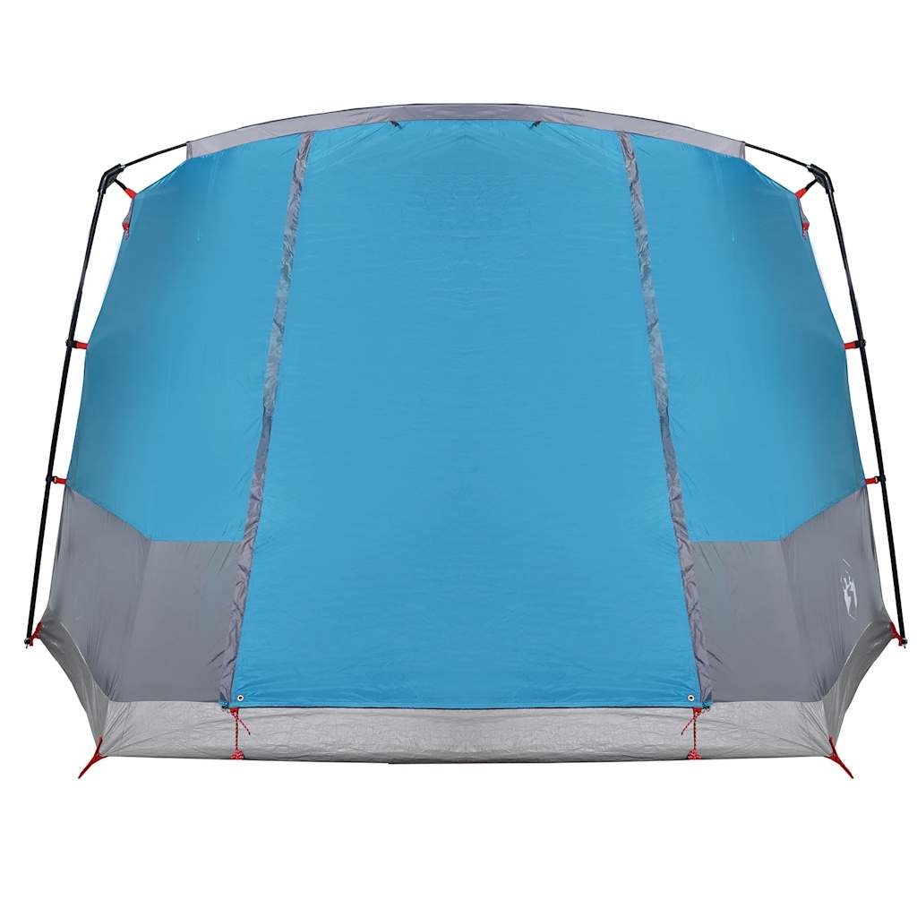 vidaXL Camping Tent Tunnel 4-Person Blue Waterproof - 43348