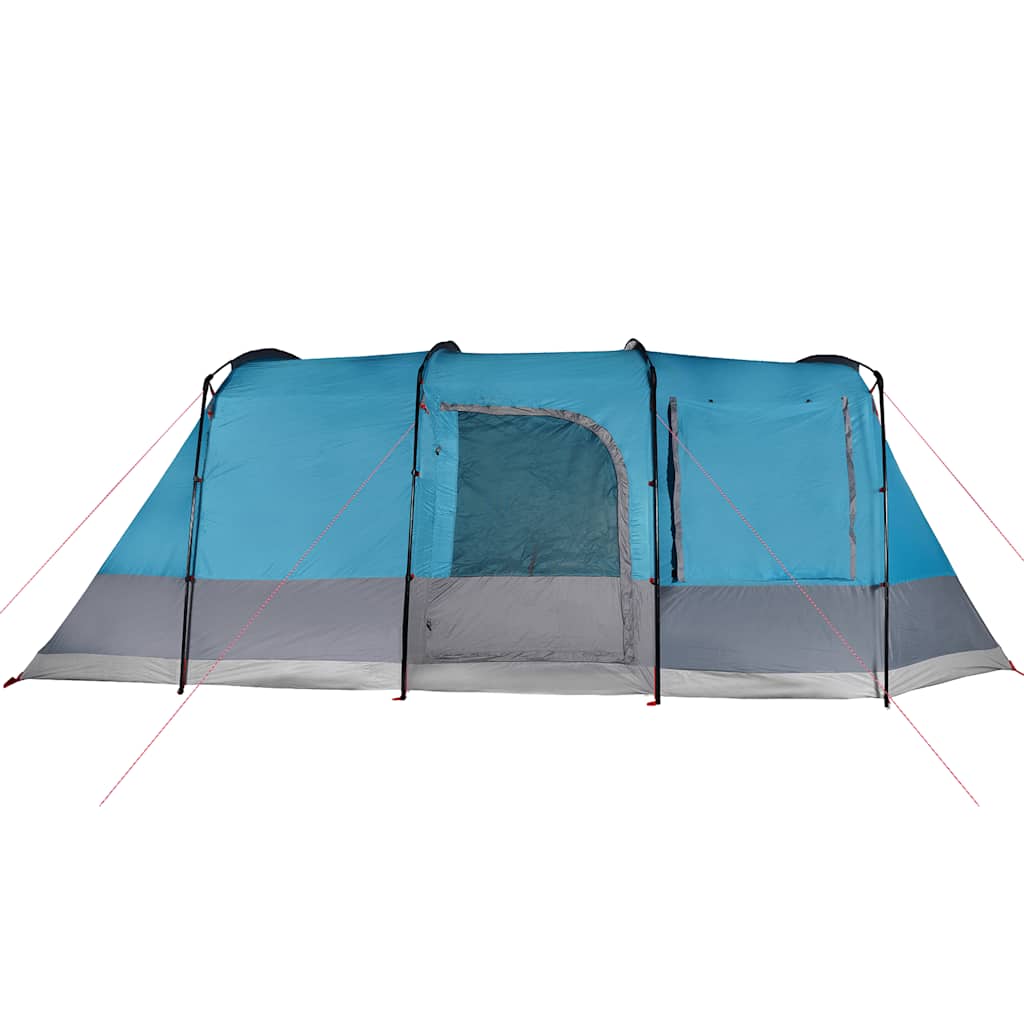 vidaXL Camping Tent Tunnel 4-Person Blue Waterproof - 43348