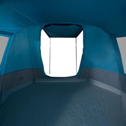 vidaXL Camping Tent Tunnel 4-Person Blue Waterproof - 43348