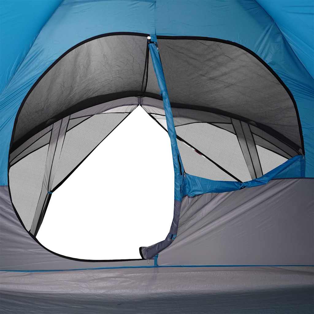 vidaXL Family Tent Cabin 6-Person Blue Waterproof - 43383