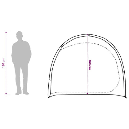 vidaXL Storage Tent Blue Waterproof - 43402