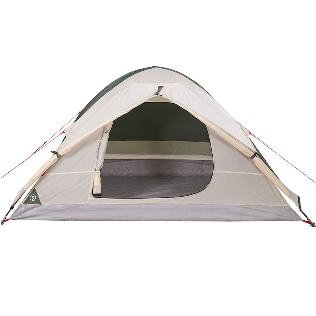 vidaXL Camping Tent Dome 2-Person Green Waterproof - 43412