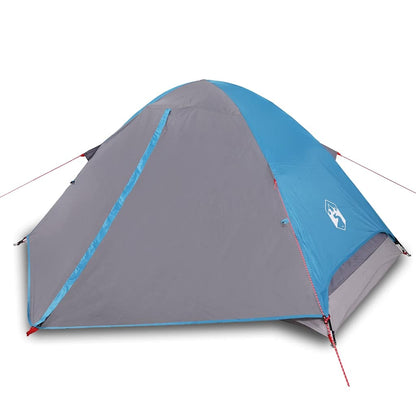 vidaXL Camping Tent Dome 2-Person Blue Waterproof - 43423