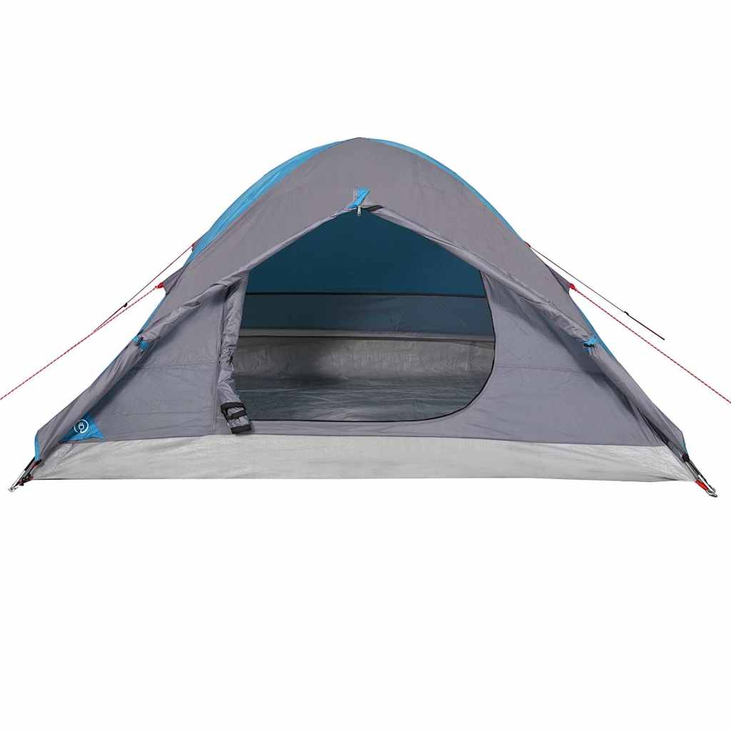 vidaXL Camping Tent Dome 2-Person Blue Waterproof - 43423