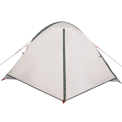 vidaXL Camping Tent Dome 4-Person Green Waterproof - 43438