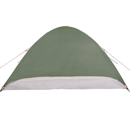 vidaXL Camping Tent Dome 4-Person Green Waterproof - 43438