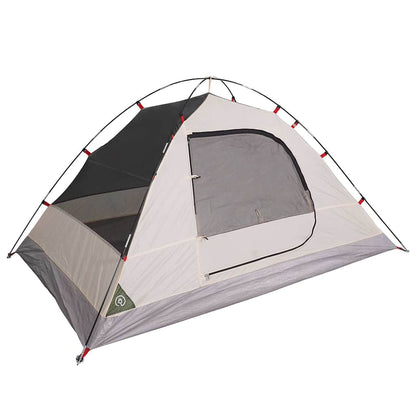 vidaXL Camping Tent Dome 4-Person Green Waterproof - 43438