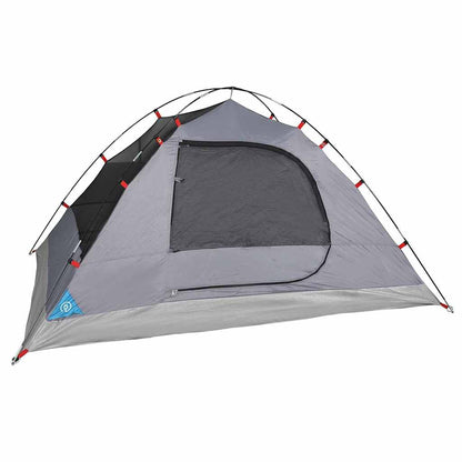 vidaXL Camping Tent Dome 4-Person Blue Waterproof - 43439