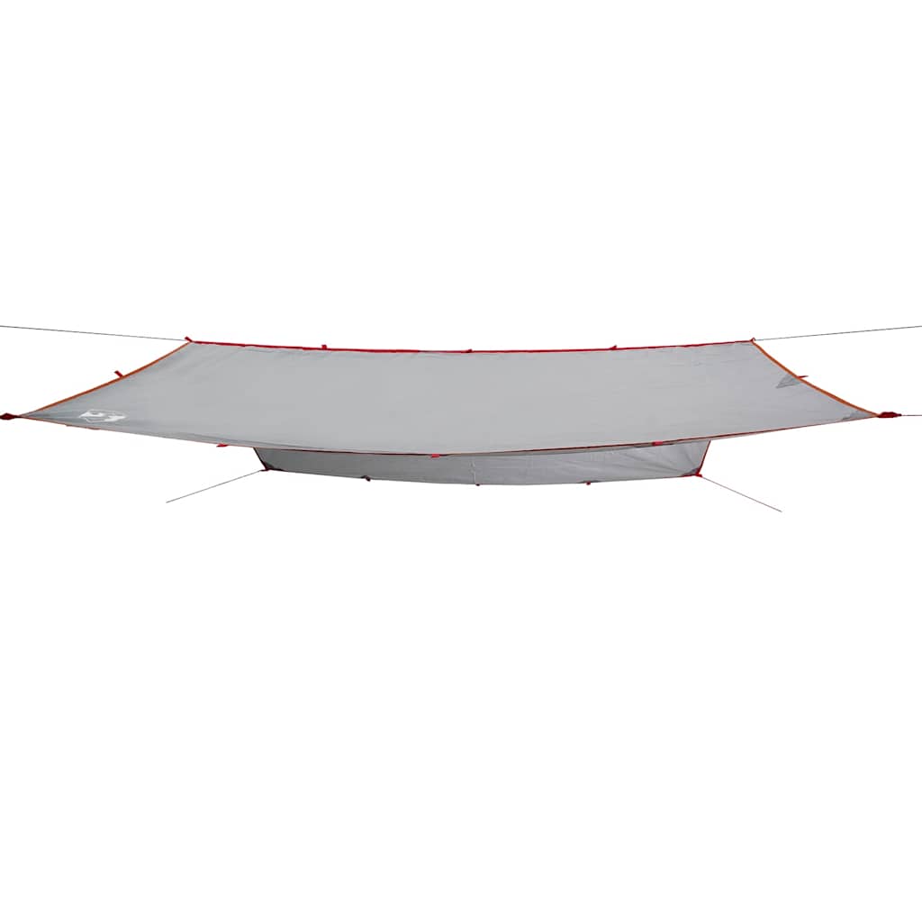vidaXL Camping Tarp Grey and Orange 300x294 cm Waterproof - 43471
