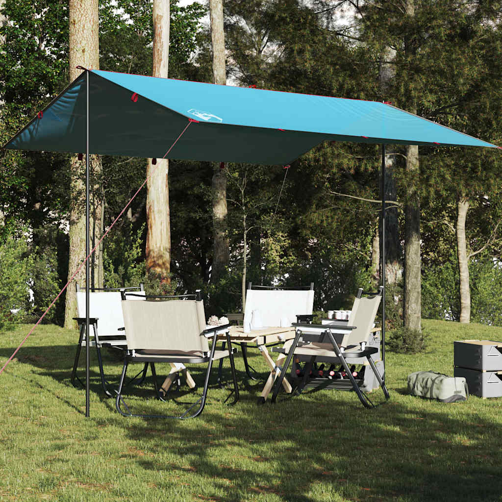 vidaXL Camping Tarp Blue 360x294 cm Waterproof - 43490