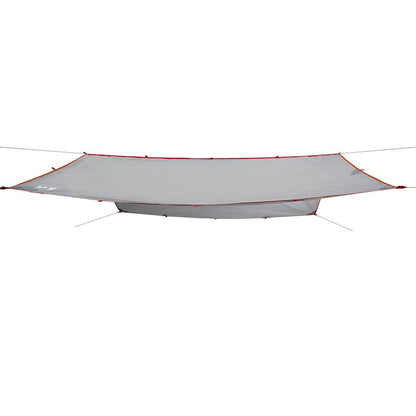 vidaXL Camping Tarp Grey and Orange 360x294 cm Waterproof - 43494