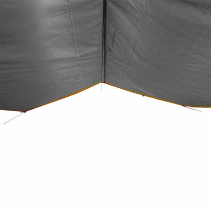 vidaXL Camping Tarp Grey and Orange 360x294 cm Waterproof - 43494