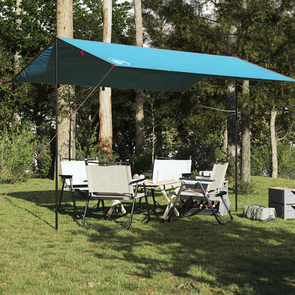 vidaXL Camping Tarp Blue 400x294 cm Waterproof - 43509