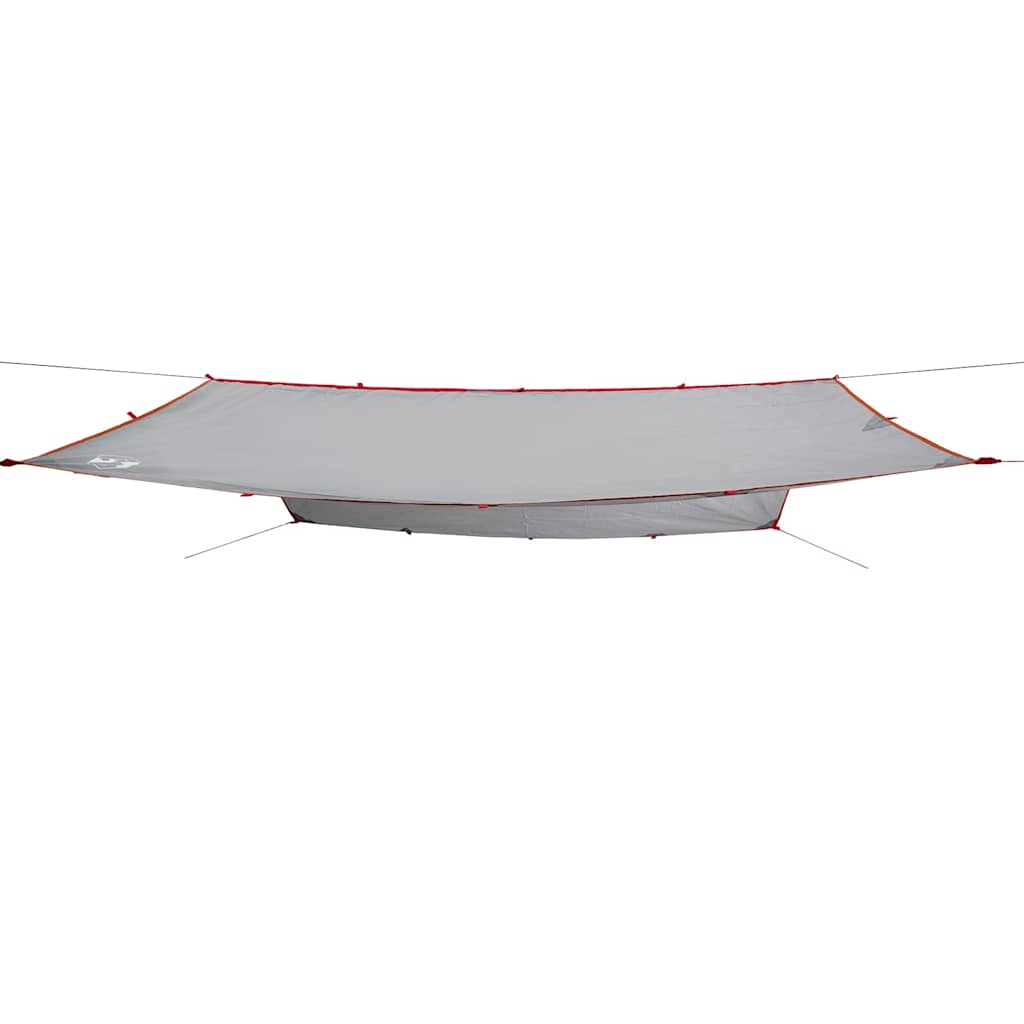 vidaXL Camping Tarp Grey and Orange 400x294 cm Waterproof - 43513