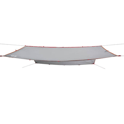 vidaXL Camping Tarp Grey and Orange 400x294 cm Waterproof - 43513