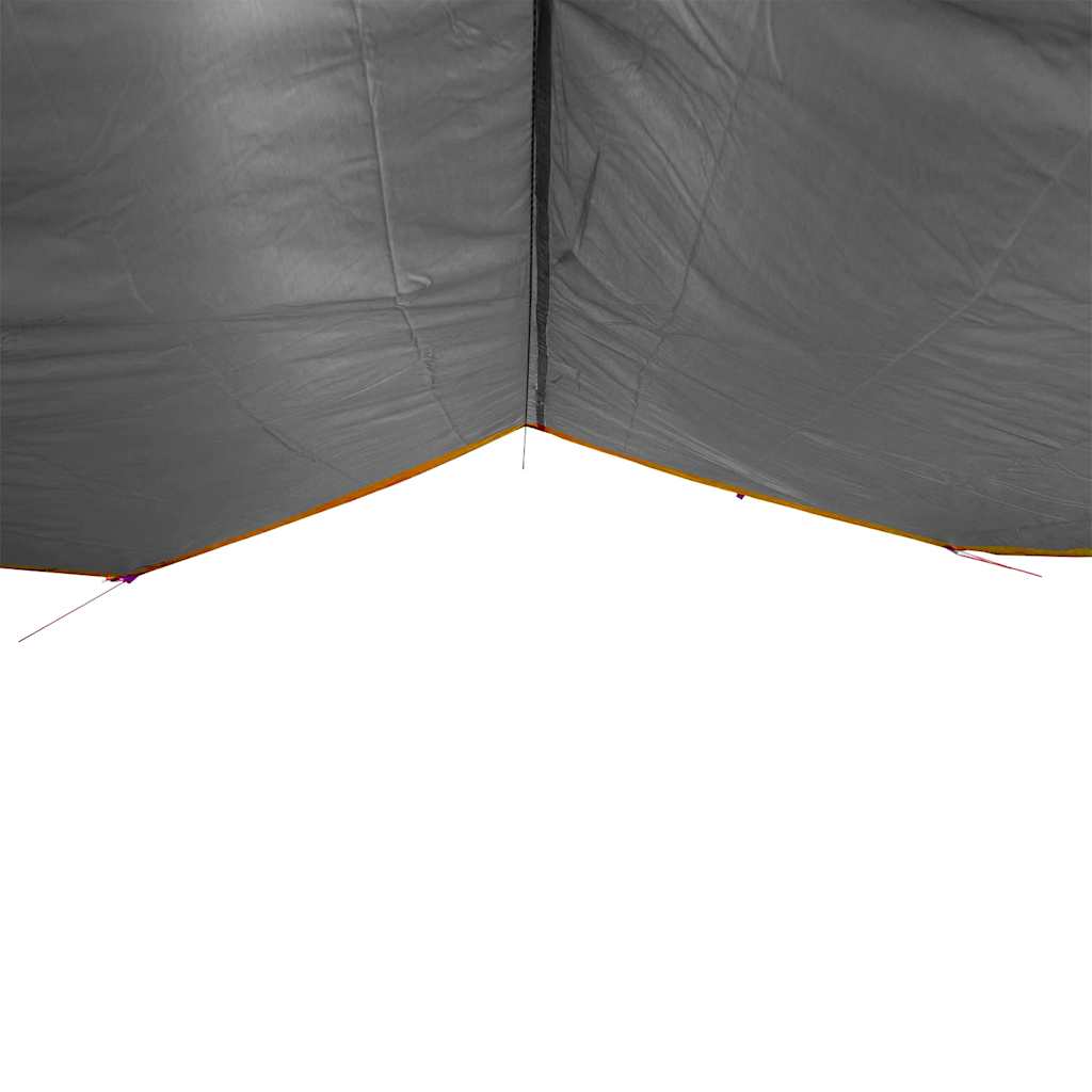 vidaXL Camping Tarp Grey and Orange 400x294 cm Waterproof - 43513