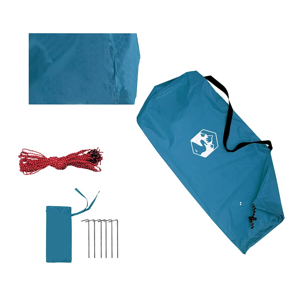 vidaXL Camping Tarp Blue 500x294 cm Waterproof - 43544