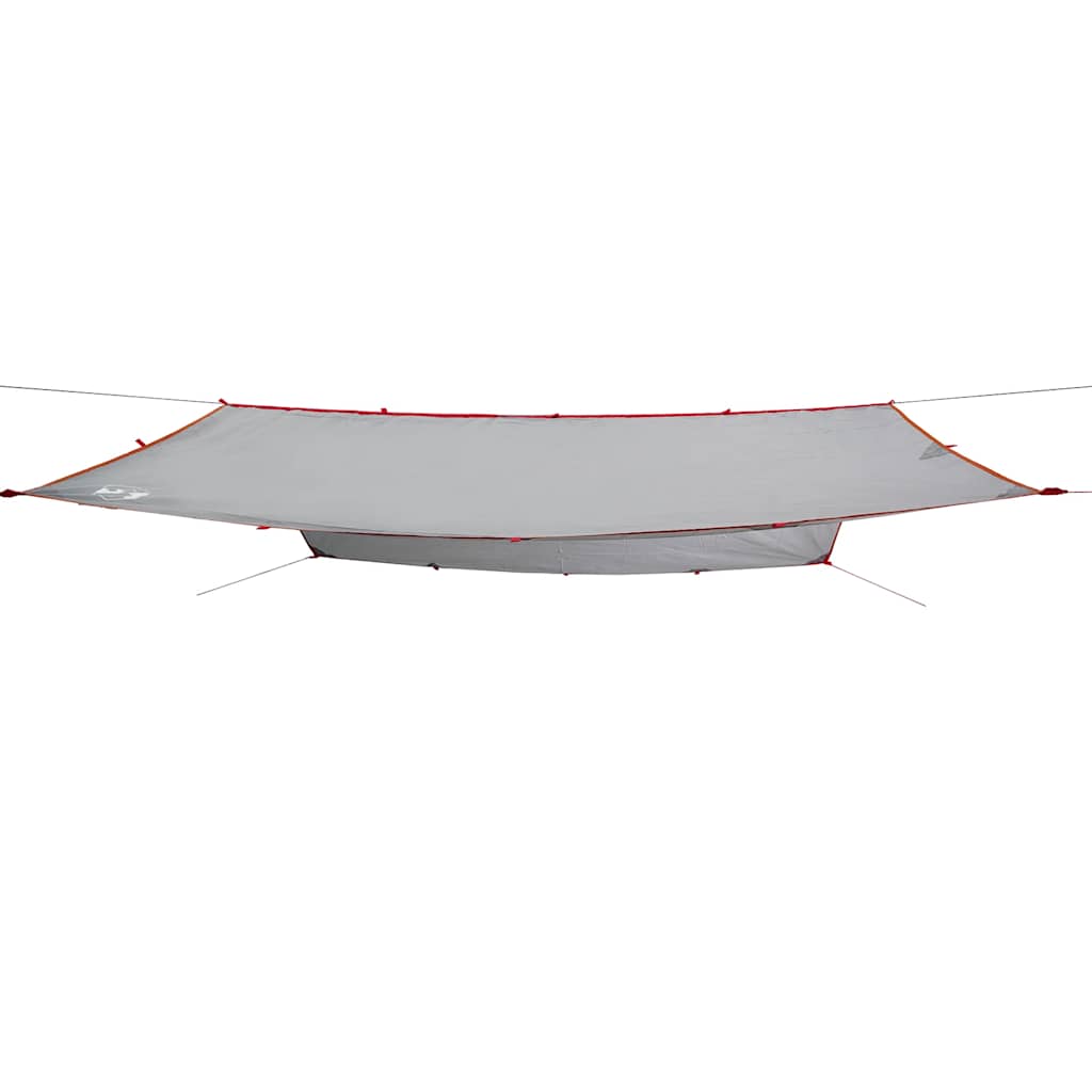 vidaXL Camping Tarp Grey and Orange 500x294 cm Waterproof - 43557
