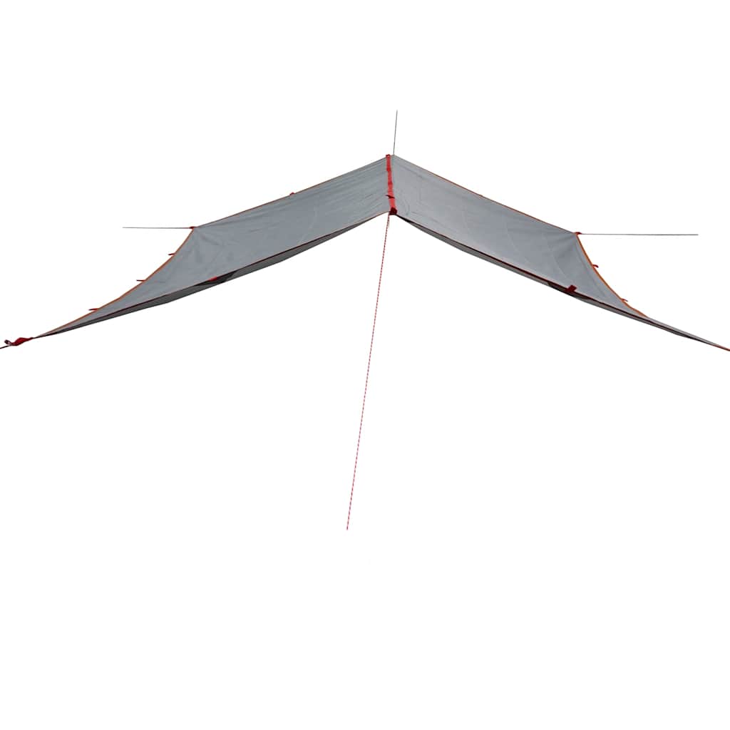 vidaXL Camping Tarp Grey and Orange 500x294 cm Waterproof - 43557