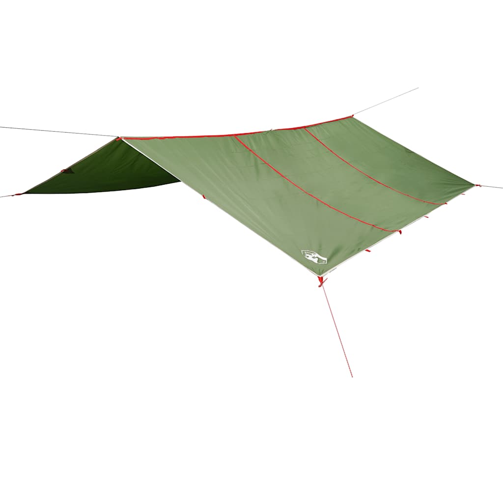 vidaXL Camping Tarp Green 420x440 cm Waterproof - 43577