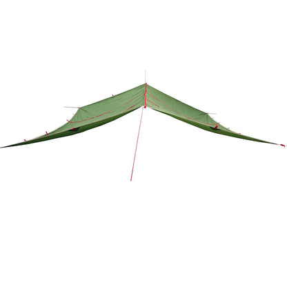 vidaXL Camping Tarp Green 420x440 cm Waterproof - 43577