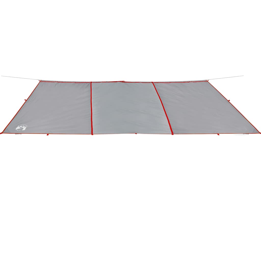 vidaXL Camping Tarp Grey and Orange 420x440 cm Waterproof - 43585