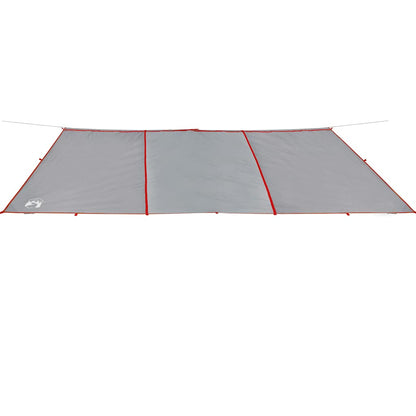 vidaXL Camping Tarp Grey and Orange 420x440 cm Waterproof - 43585
