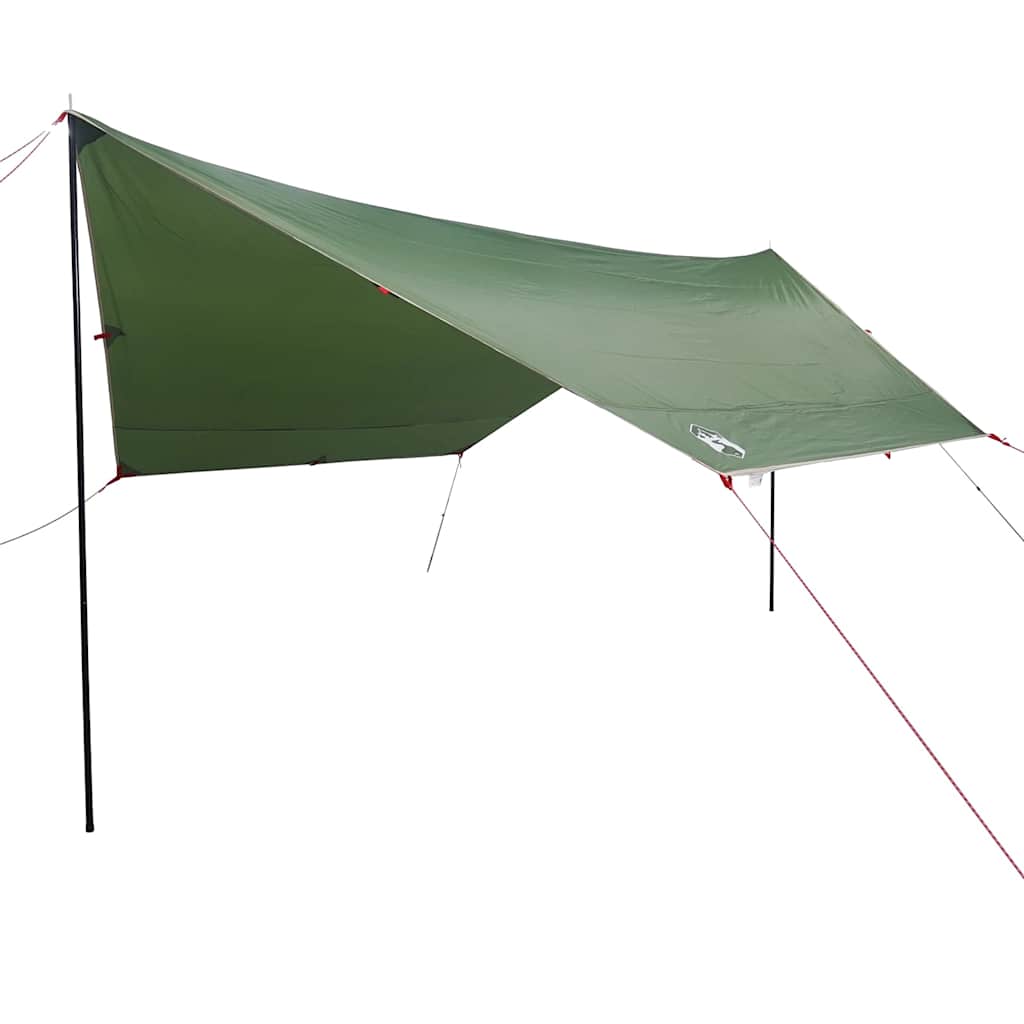 vidaXL Camping Tarp Green 430x380x210 cm Waterproof - 43607