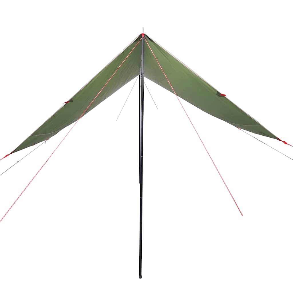 vidaXL Camping Tarp Green 430x380x210 cm Waterproof - 43607