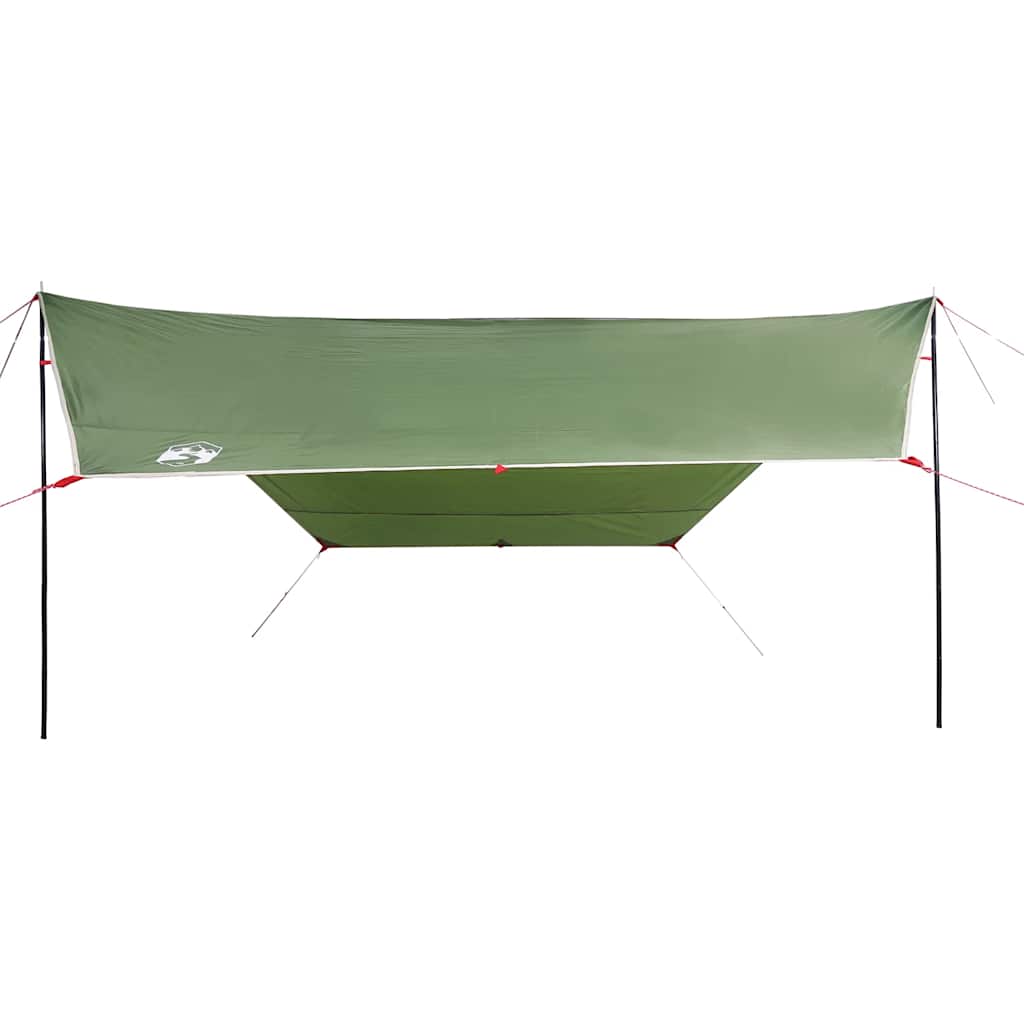 vidaXL Camping Tarp Green 430x380x210 cm Waterproof - 43607