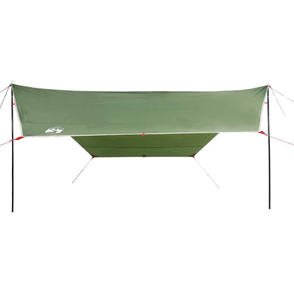vidaXL Camping Tarp Green 430x380x210 cm Waterproof - 43607