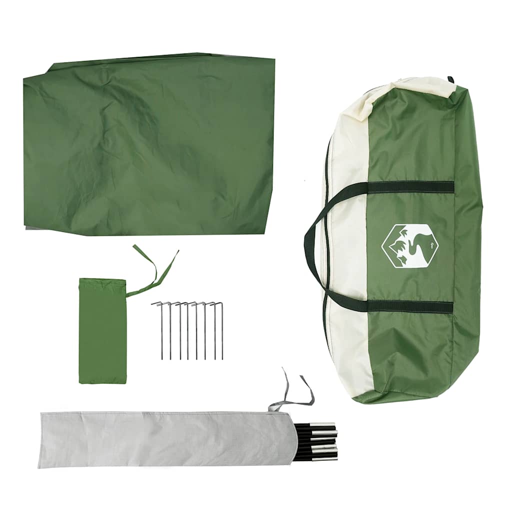 vidaXL Camping Tarp Green 430x380x210 cm Waterproof - 43607