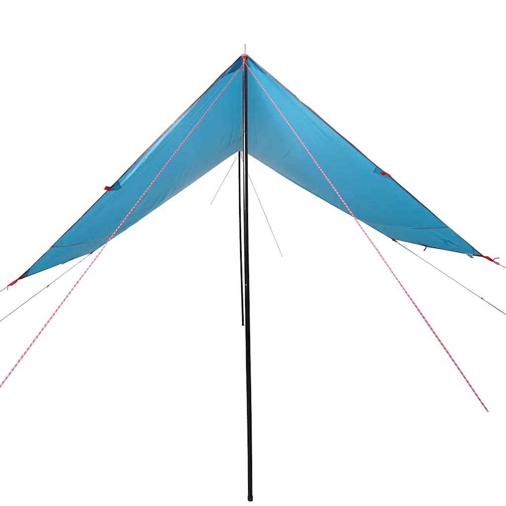 vidaXL Camping Tarp Blue 430x380x210 cm Waterproof - 43609