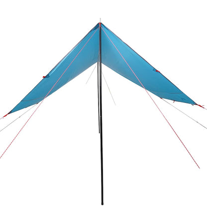 vidaXL Camping Tarp Blue 430x380x210 cm Waterproof - 43609