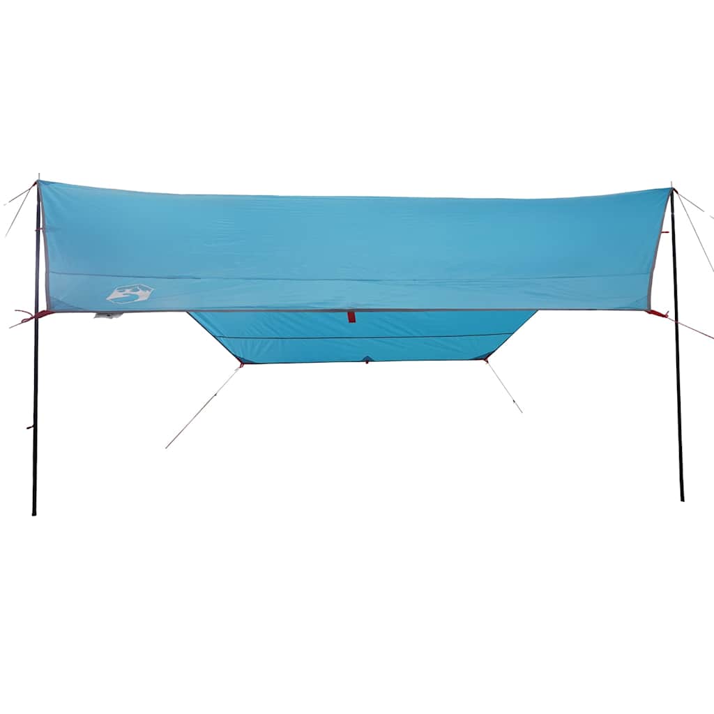 vidaXL Camping Tarp Blue 430x380x210 cm Waterproof - 43609