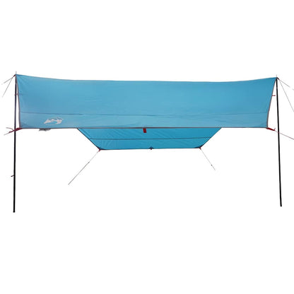 vidaXL Camping Tarp Blue 430x380x210 cm Waterproof - 43609