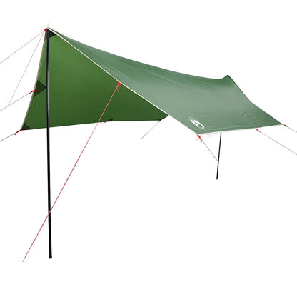 vidaXL Camping Tarp Green 460x305x210 cm Waterproof - 43631
