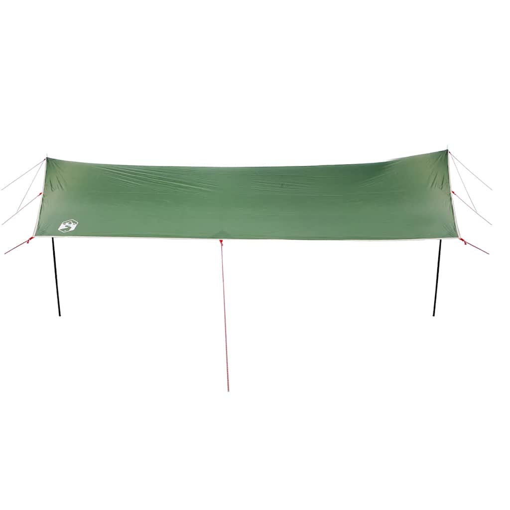 vidaXL Camping Tarp Green 460x305x210 cm Waterproof - 43631