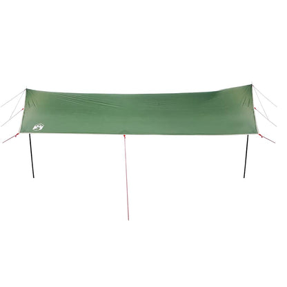 vidaXL Camping Tarp Green 460x305x210 cm Waterproof - 43631