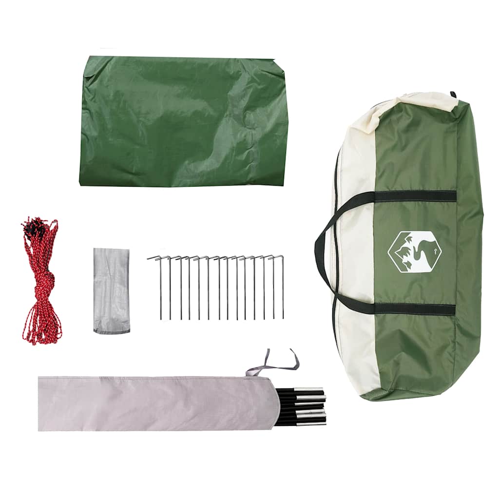 vidaXL Camping Tarp Green 460x305x210 cm Waterproof - 43631