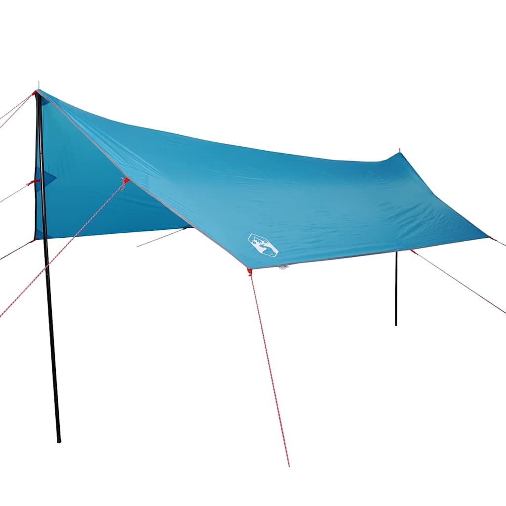 vidaXL Camping Tarp Blue 460x305x210 cm Waterproof - 43640