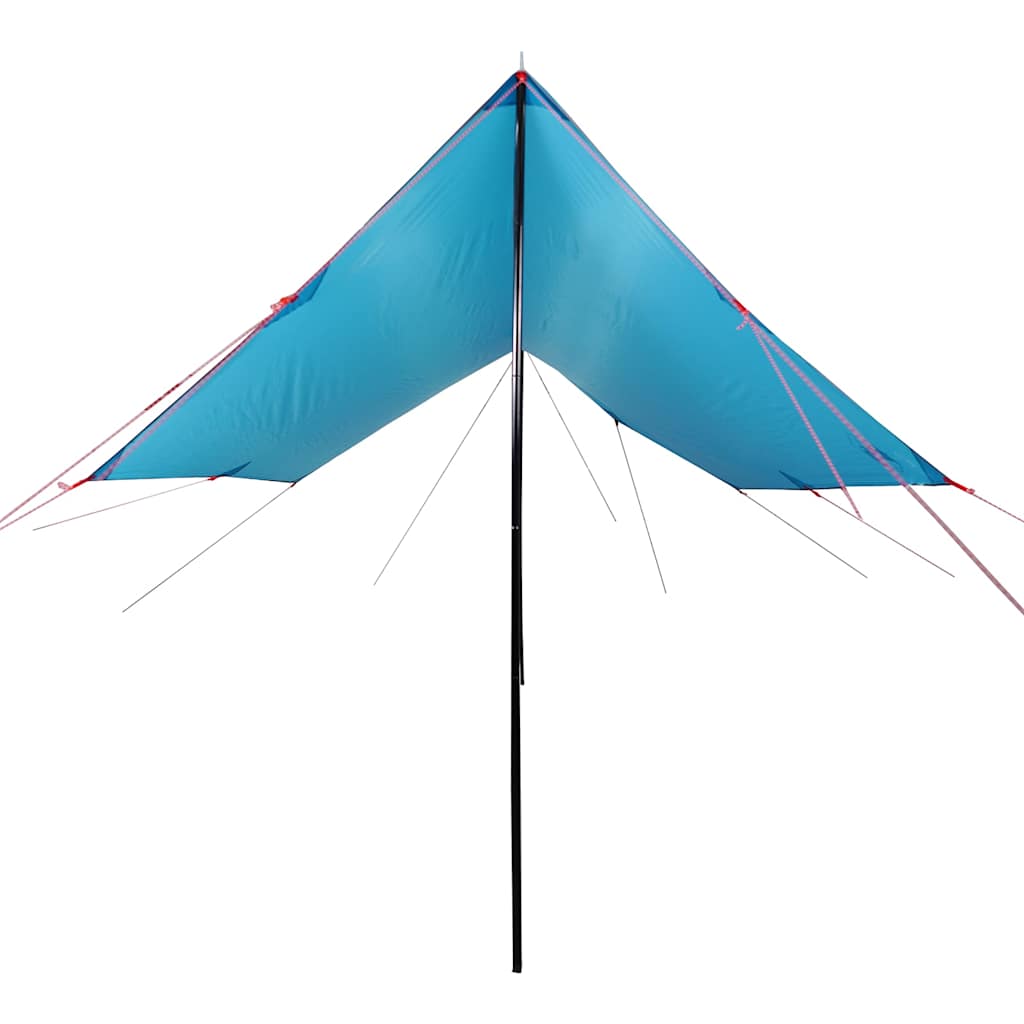 vidaXL Camping Tarp Blue 460x305x210 cm Waterproof - 43640