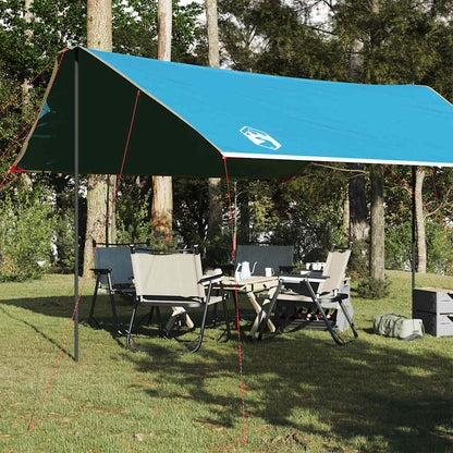 vidaXL Camping Tarp Blue 460x305x210 cm Waterproof - 43640