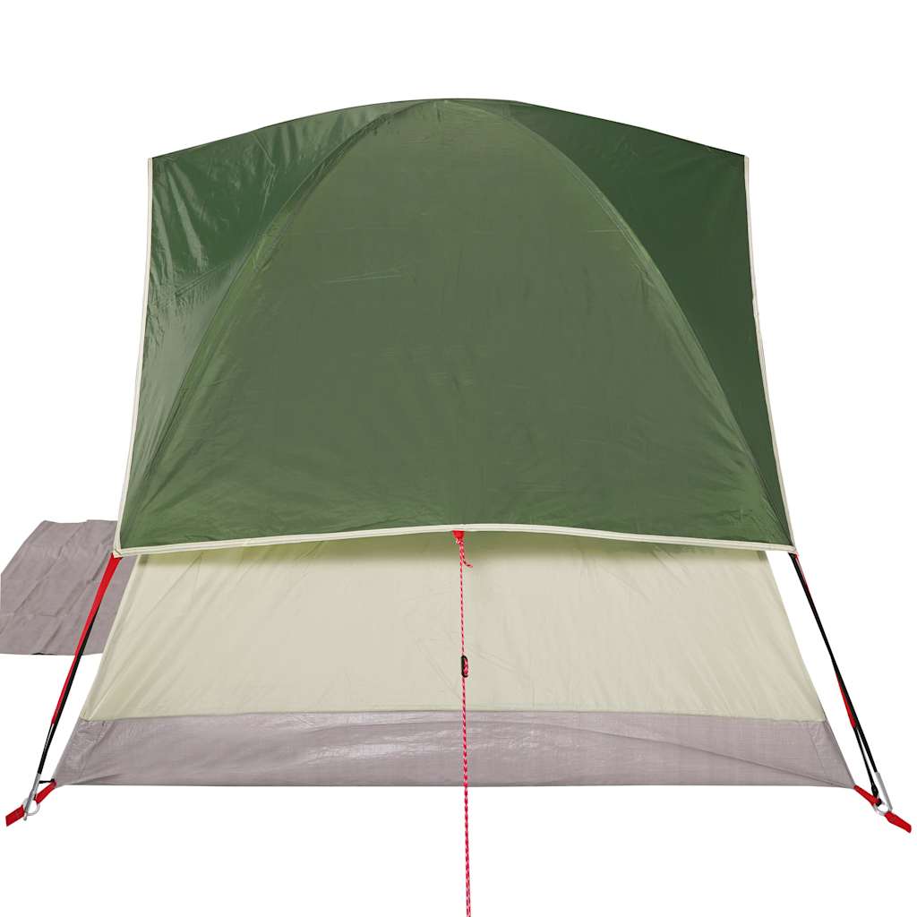 vidaXL Camping Tent Dome 2-Person Green Waterproof - 43662