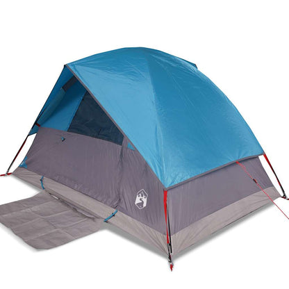 vidaXL Camping Tent Dome 2-Person Blue Waterproof - 43663