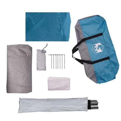 vidaXL Camping Tent Dome 2-Person Blue Waterproof - 43663