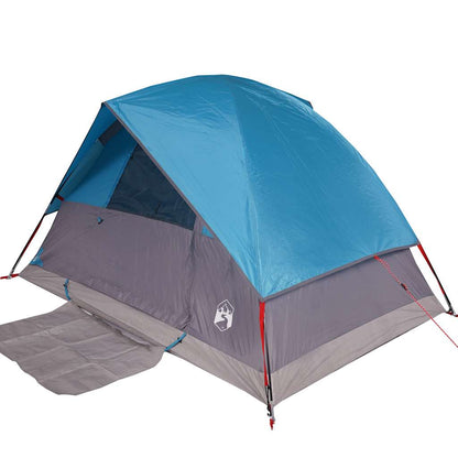 vidaXL Camping Tent Dome 2-Person Blue Waterproof - 43663
