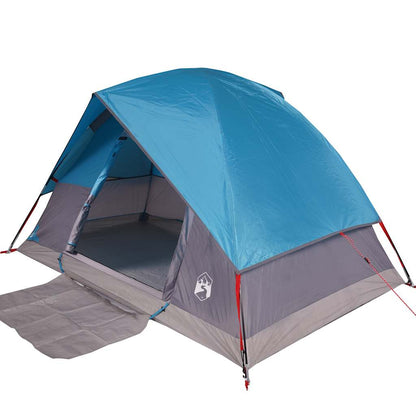 vidaXL Camping Tent Dome 2-Person Blue Waterproof - 43663